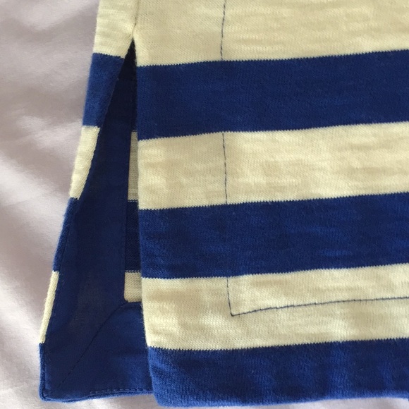 J.Crew Striped Tunic Dress in Cream and Blue - Picture 6 of 6